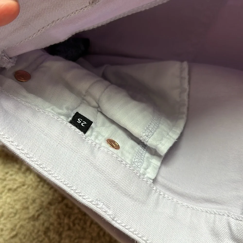 7 For All Mankind Lilac Shorts - Size 25